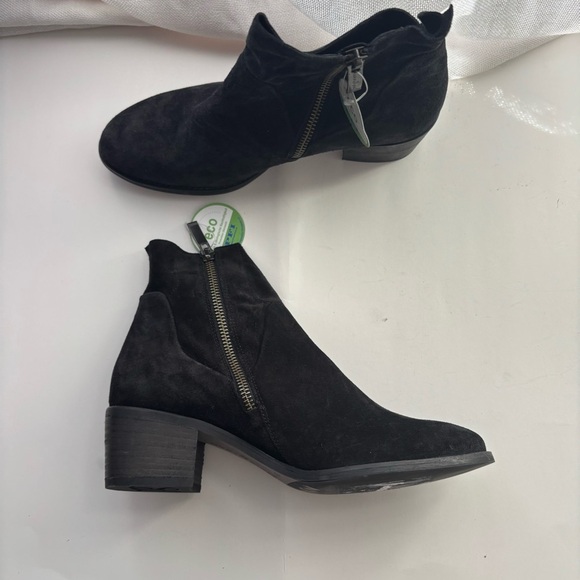 Paul Green Suede Ankle Boots‎ Sz 3.5/ US 6 Retail $595 - Picture 3 of 7